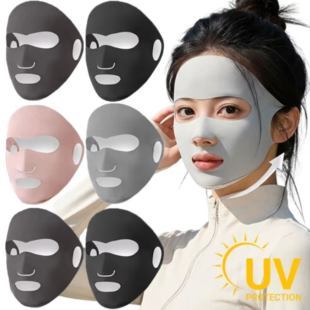 Sports Mask Breathable - Masker Pelindung Matahari Bahan Sutra Es