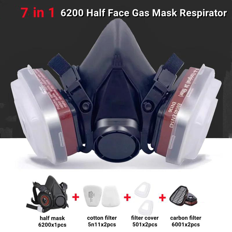 Dust Mask Construction - Masker Gas debu Anti kabut, masker