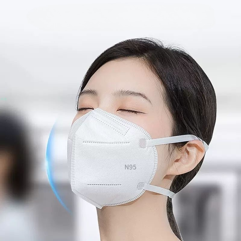 Face Mask Storage Box - Respirator KN95 Sekali Pakai 50 Buah