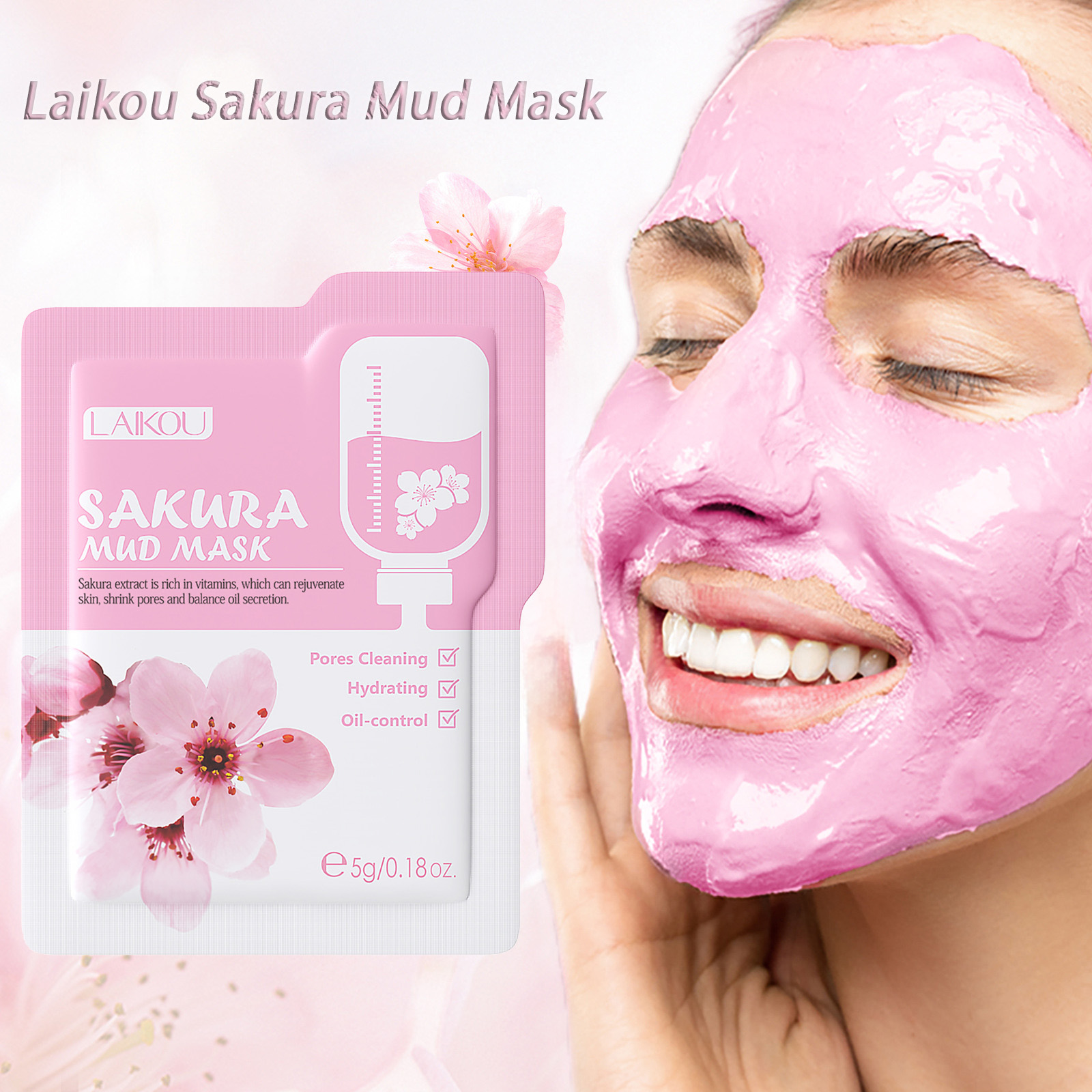 Dust Mask Construction - Laikou Sakura Clay Mask Ukuran Uji