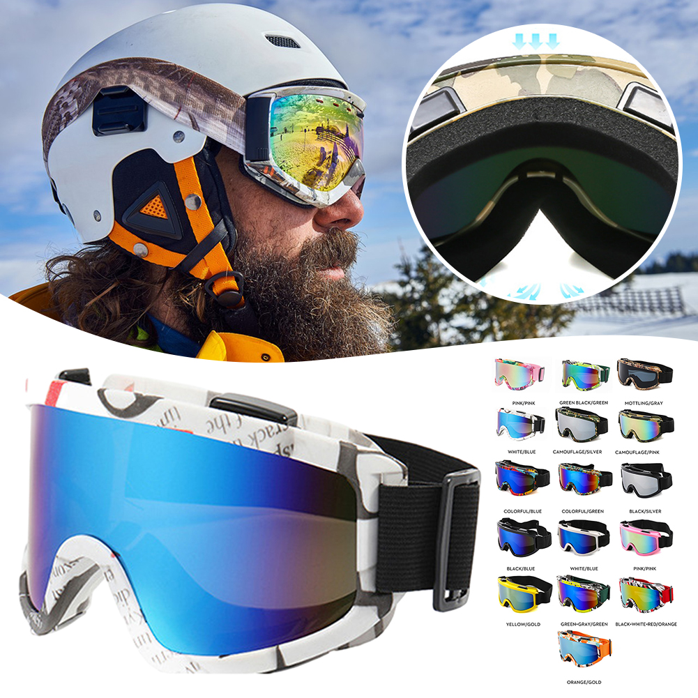 Anti Pollution Mask - Anti-Fog Ski Goggles Motorcycle Goggles Winter
