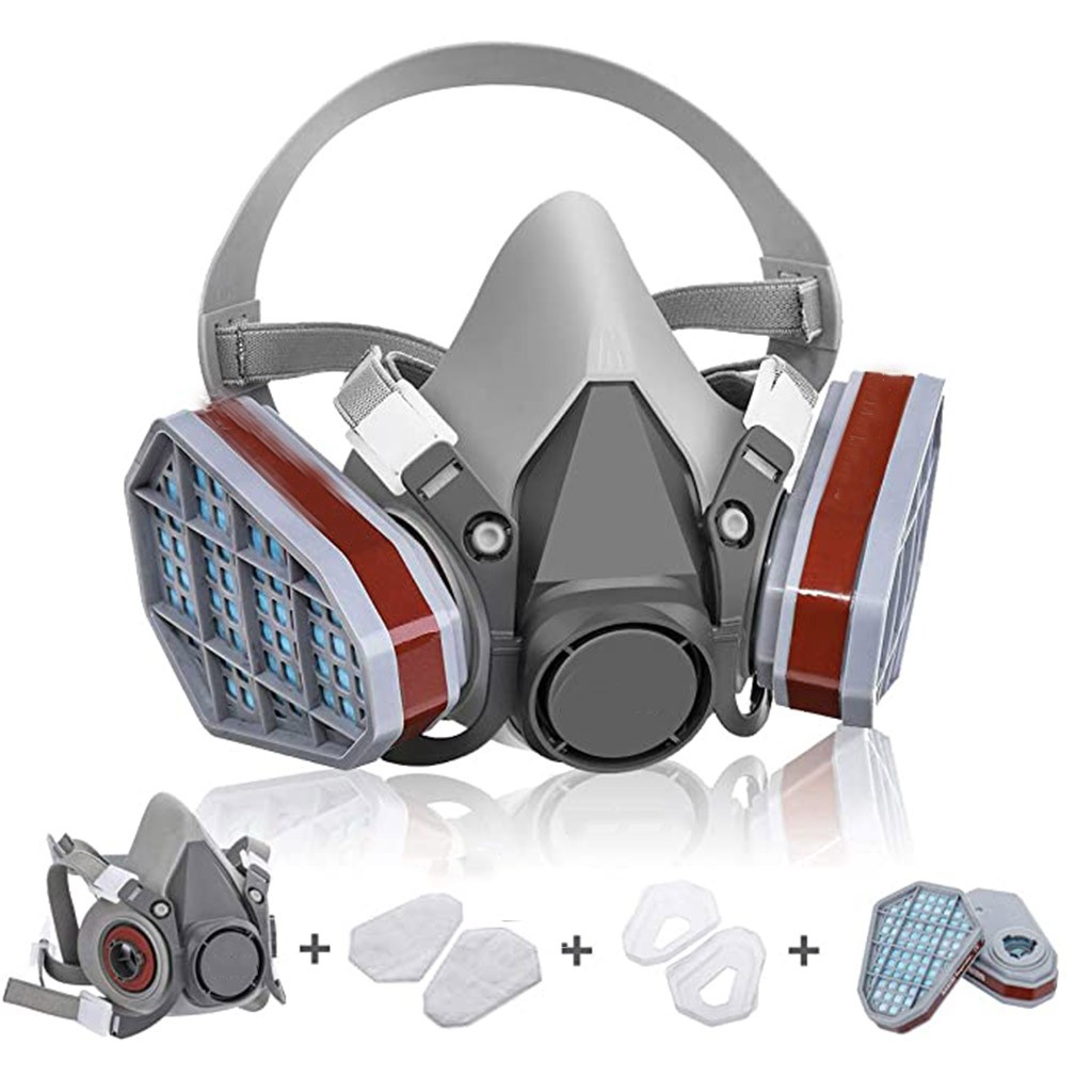 Respirator Half Face - Respirator Debu Wajah Masker Gas Setengah