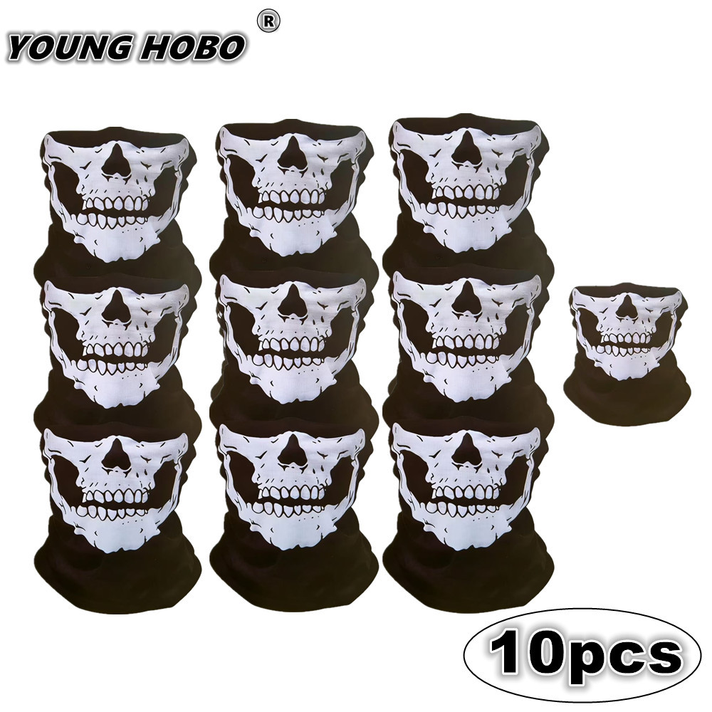 Sports Mask Breathable - 10 Buah Syal Sepeda Motor Tahan