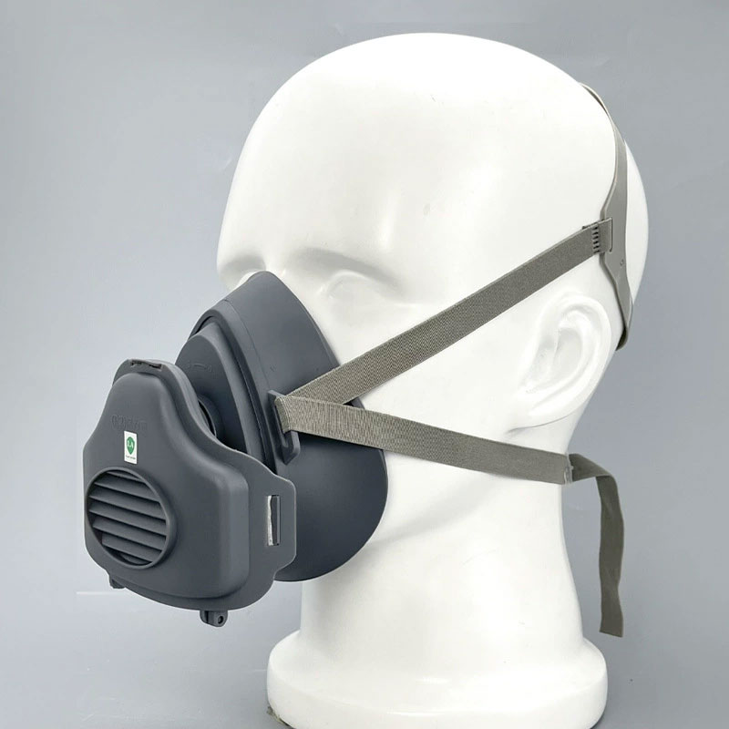Respirator Half Face - Respirator Debu Masker Karet Keselamatan Kerja