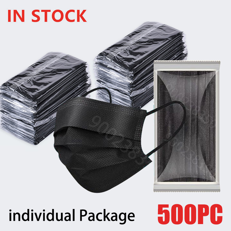 Disposable Surgical Mask - 10-500 Buah Masker Dewasa Sekali Pakai