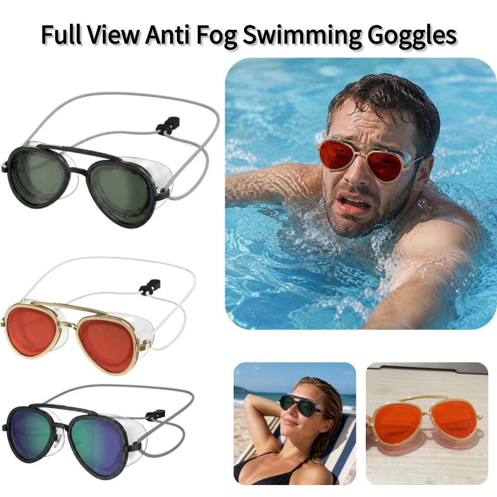 Anti Pollution Mask - Kacamata Renang Full View Anti Kabut,