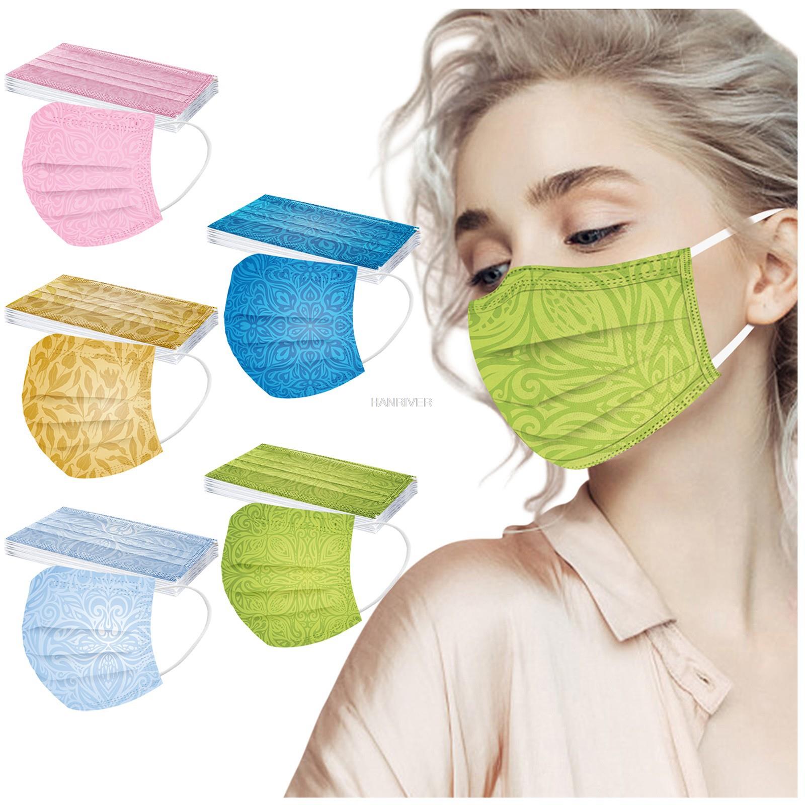 Disposable Surgical Mask - 50 buah pak tiga lapisan meleleh