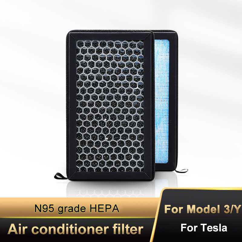 Filter Replacement N95 - 2 Buah untuk Tesla Model 3
