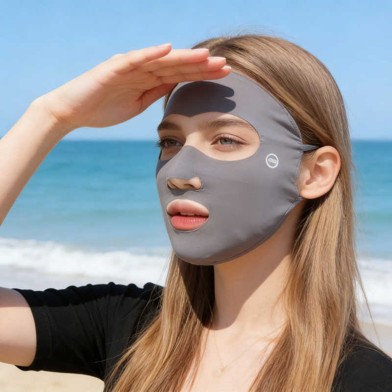 Sports Mask Breathable - Masker Tabir Surya Wajah Penuh untuk