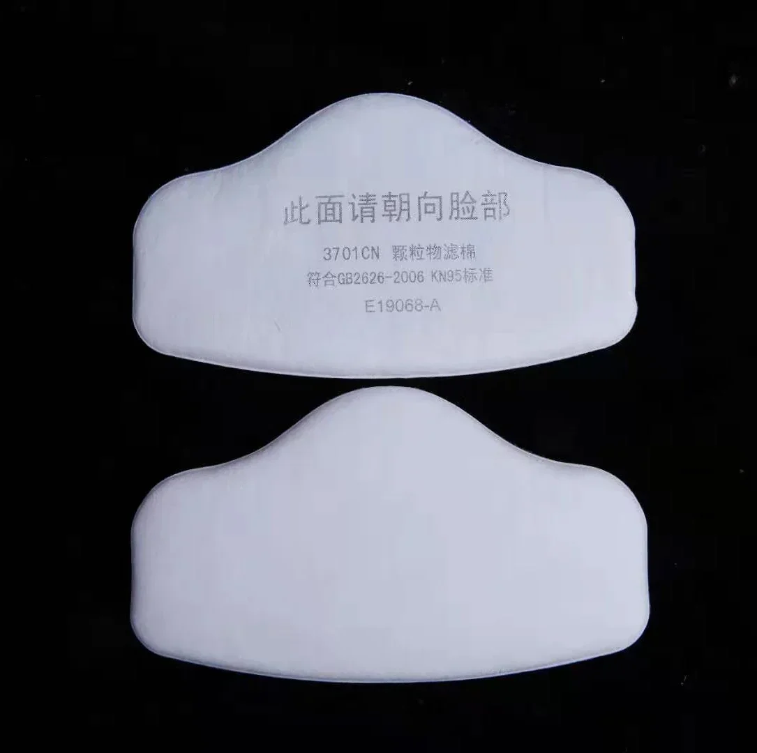 Dust Mask Construction - 3701 partikel Filter katun untuk 3M