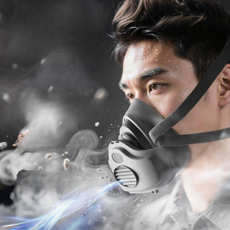 Respirator Half Face - Masker Karet Pengaman Kerja Rumah Tangga,