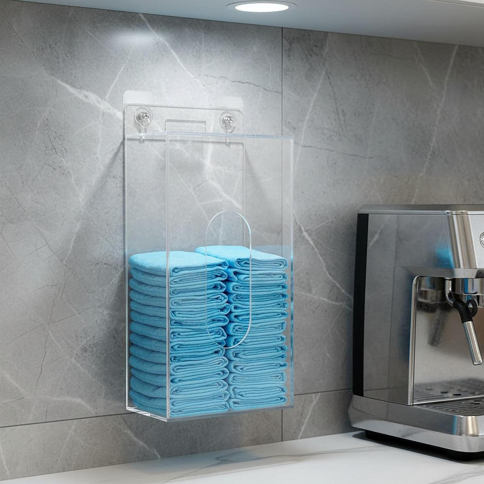 Face Mask Storage Box - Tempat Penyimpanan Sarung Tangan Akrilik Hemat