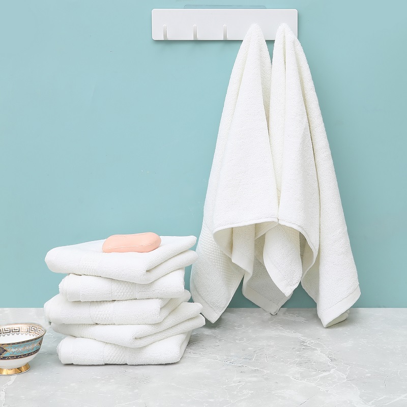 Cloth Face Mask Washable - 2/4/6 Buah Handuk Wajah Putih Katun