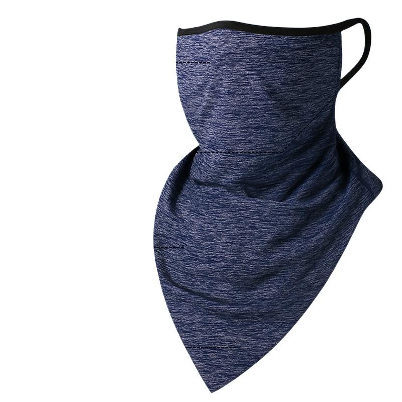 Sports Mask Breathable - Masker Wajah Penuh Bahan Sutra Es*Bandana