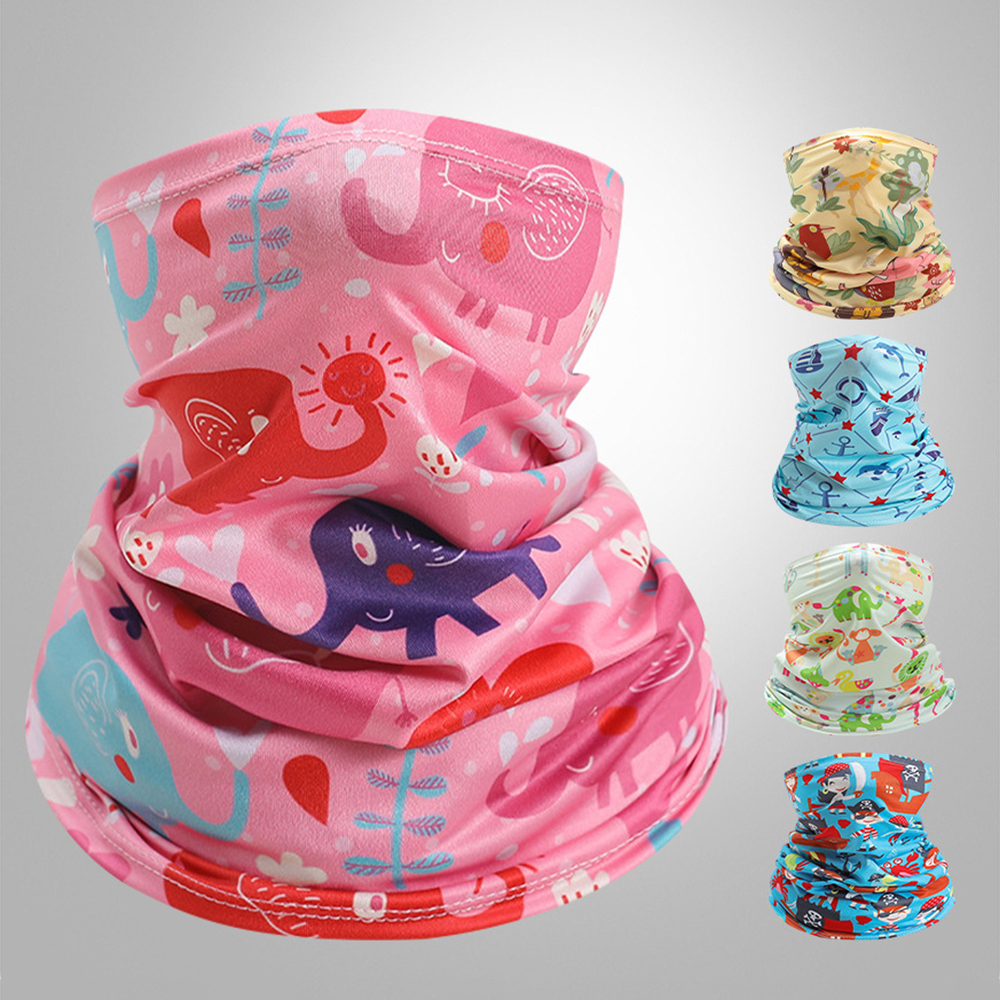 Kids Face Mask - Penutup Leher Anak Masker Sutra Es