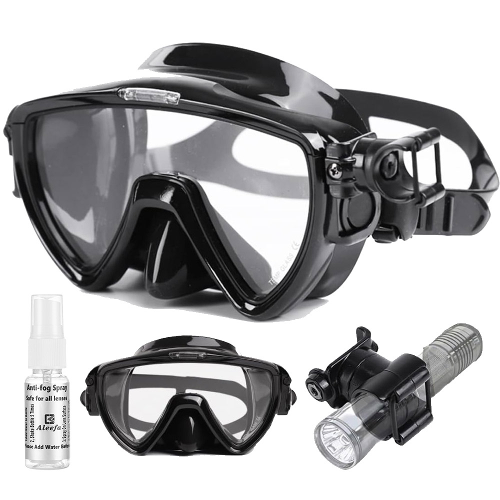 Silicone Mask Bracket - Masker selam Scuba Anti kabut, masker