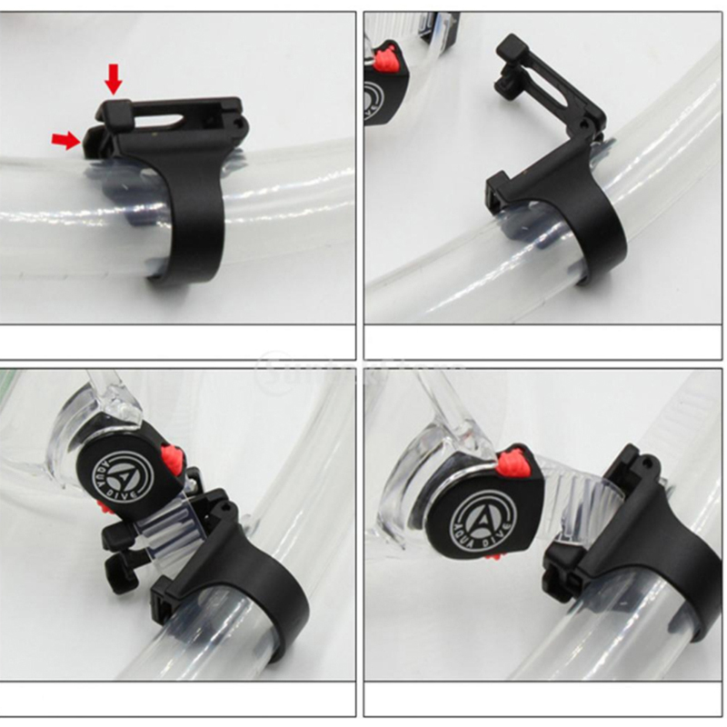 Klip plastik masker Snorkel, p - Silicone Mask Bracket ulasan dan harga