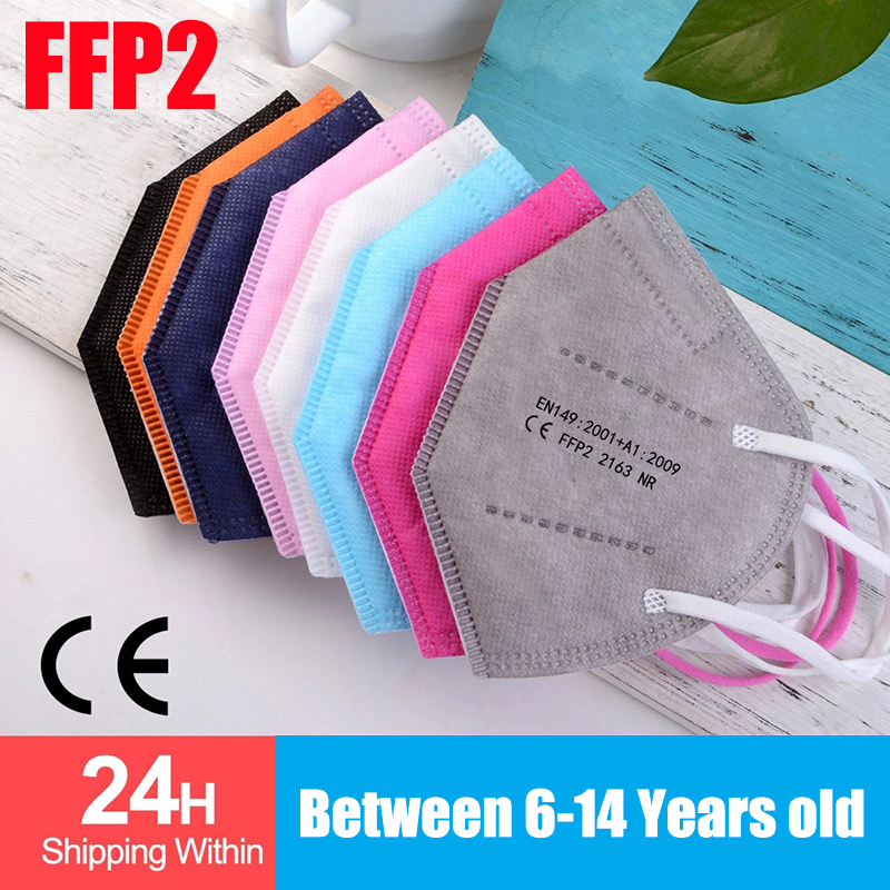 100 Buah Masker Anak-anak Fpp2 - Black Face Mask Pack ulasan dan harga