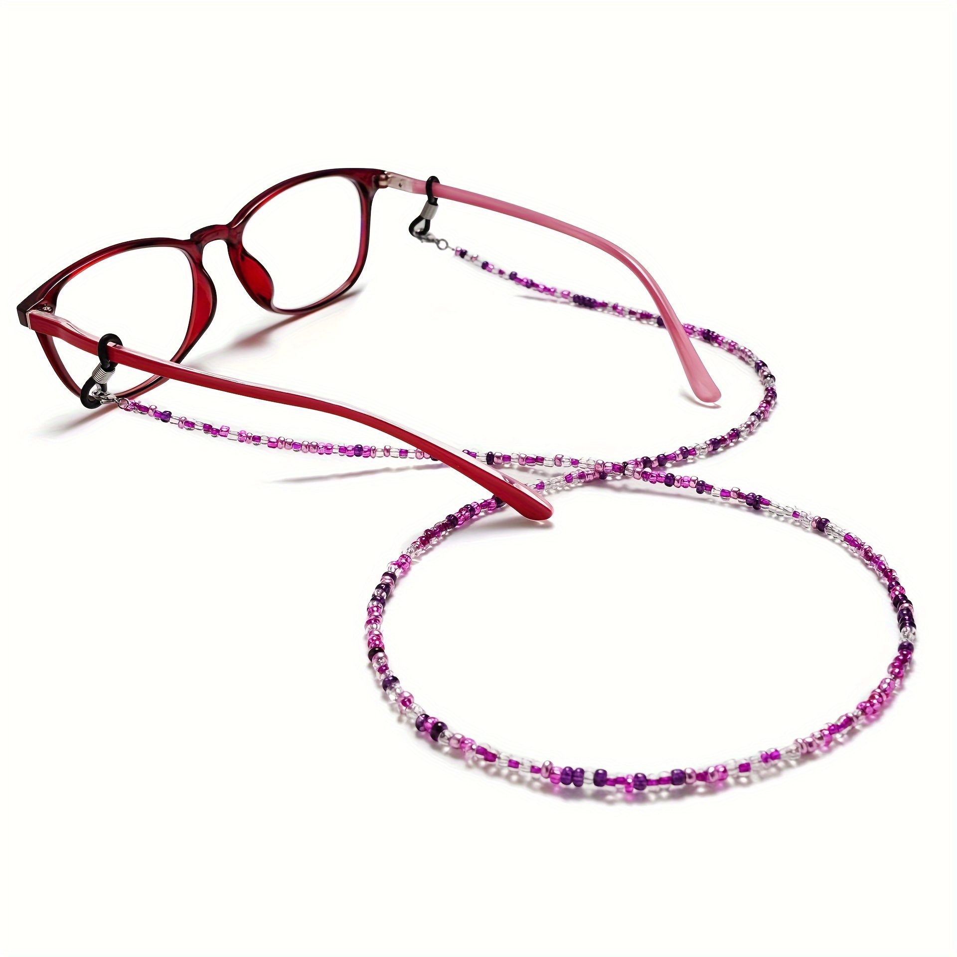 Tali Kacamata Boho Berhias Man - Mask Lanyard Adjustable ulasan dan harga