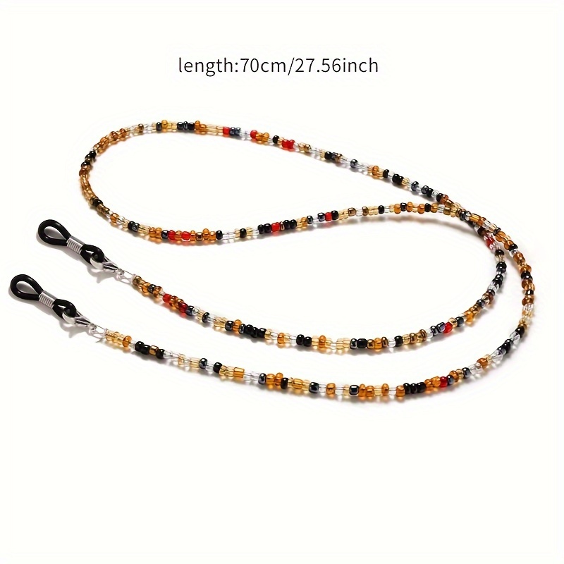 Tali Kacamata Boho Berhias Man - Mask Lanyard Adjustable ulasan dan harga