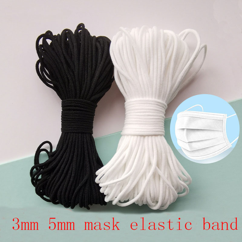 Masker Tali Elastis 3Mm Bulat  - Mask Lanyard Adjustable ulasan dan harga