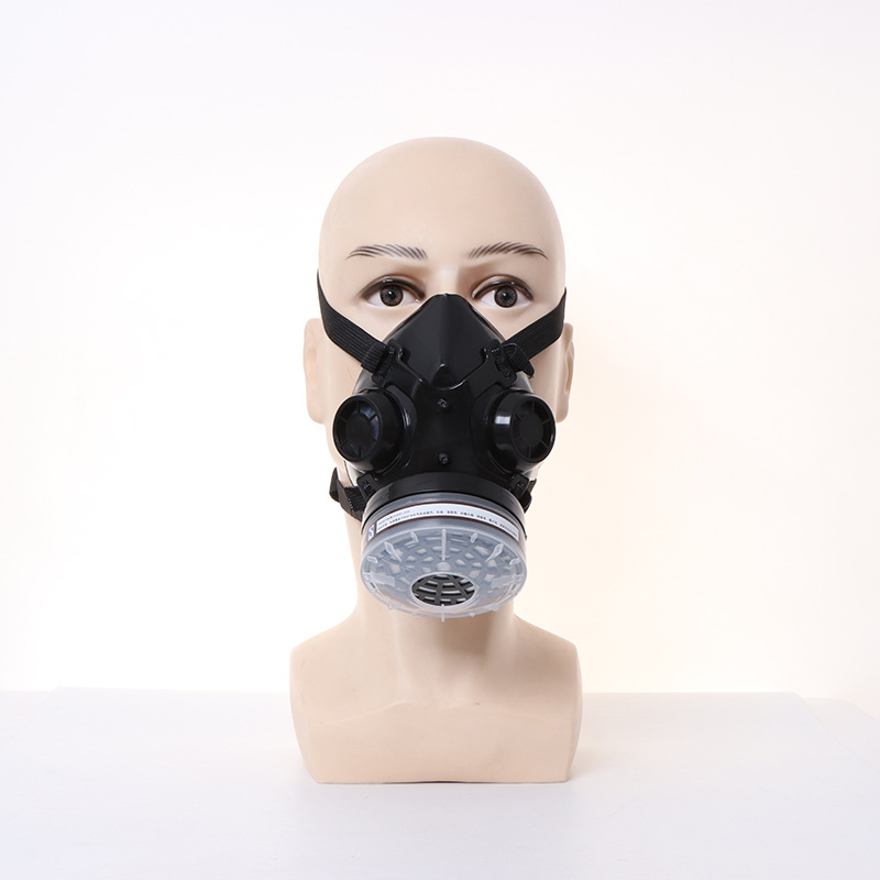 Masker Keselamatan Kerja karet - Dust Mask Construction ulasan dan harga