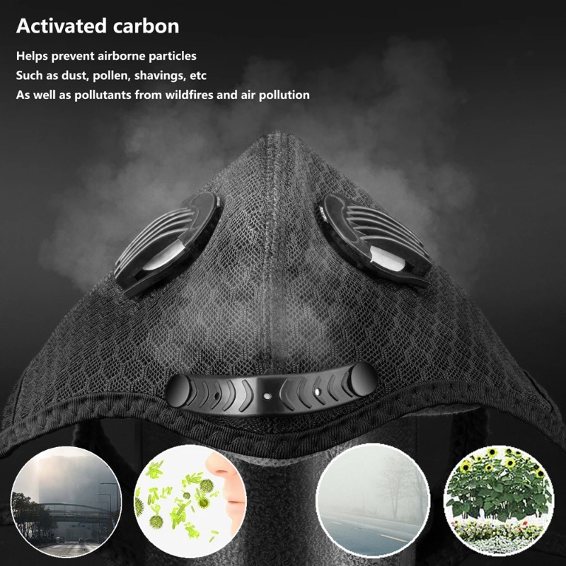 SHIZIWANGRI Masker Wajah Berse - Dust Mask Construction ulasan dan harga