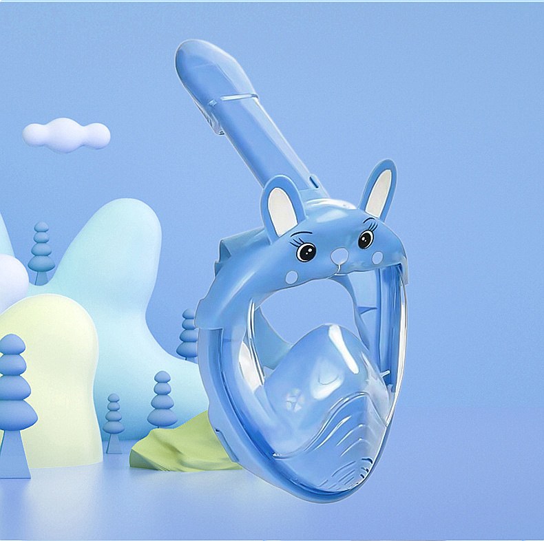 Masker Snorkel Anak Motif Teli - Kids Face Mask ulasan dan harga