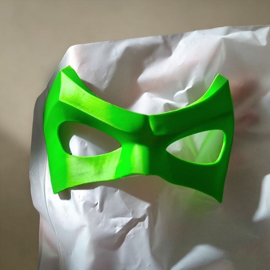 Masker Mata Cosplay Hijau Supe - Respirator Half Face ulasan dan harga