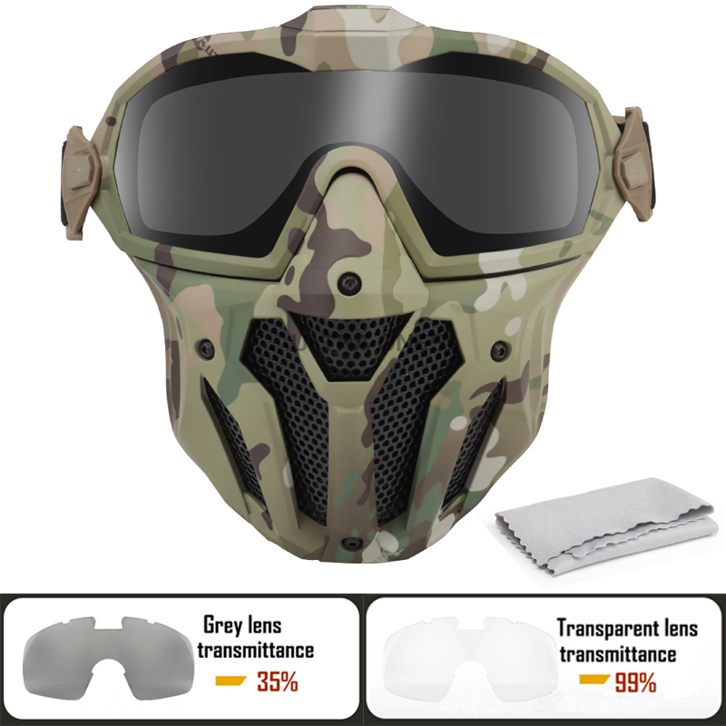 Masker Wajah Penuh Taktis Kipa - Anti Pollution Mask ulasan dan harga