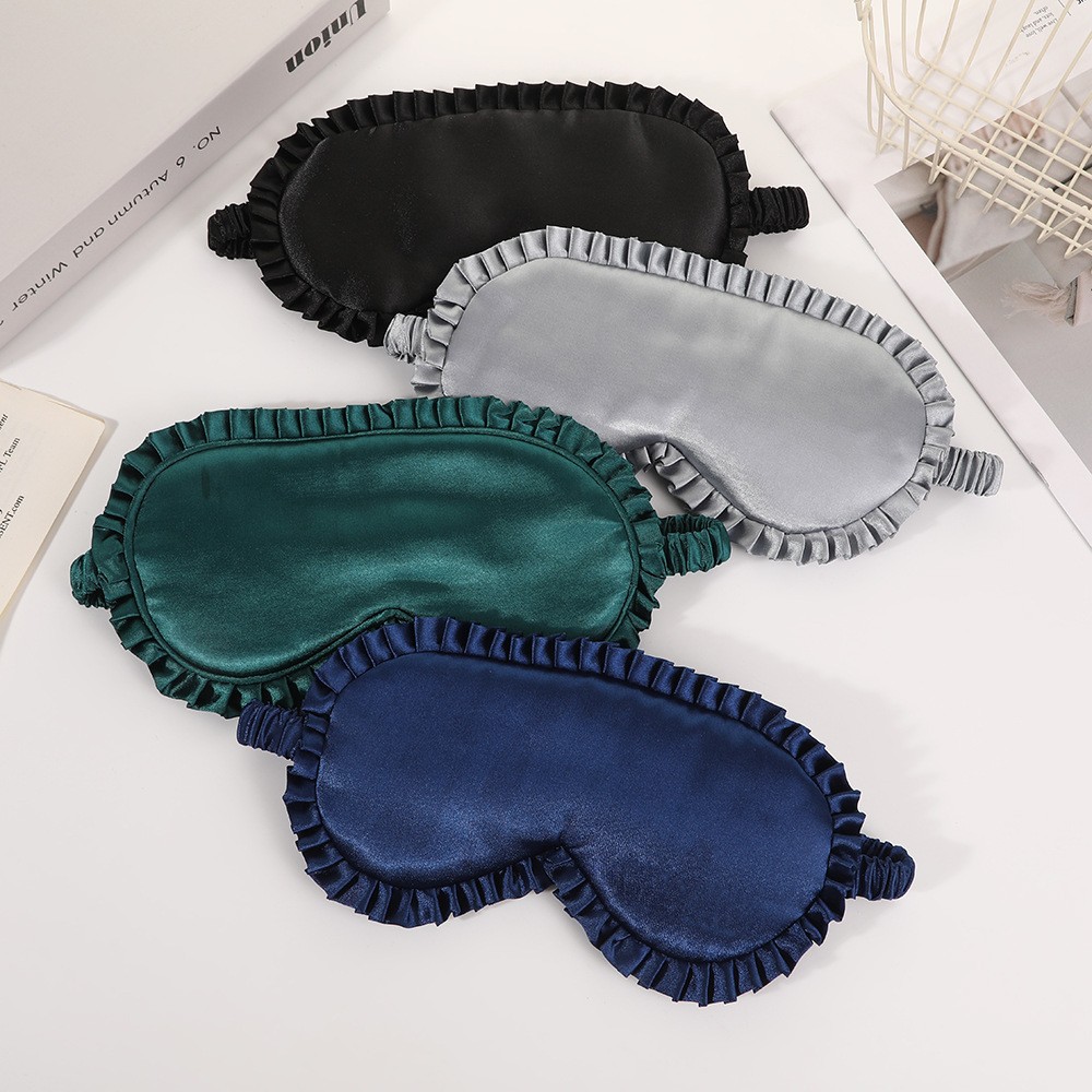 1 Buah Masker Mata Sutra Premi - Mask Lanyard Adjustable ulasan dan harga