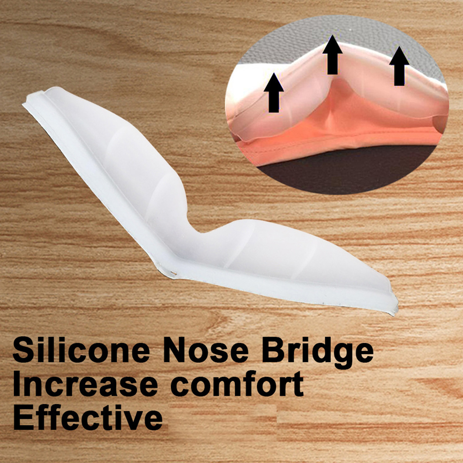 4Pcs Kacamata Anti Kabut Silik - Silicone Mask Bracket ulasan dan harga