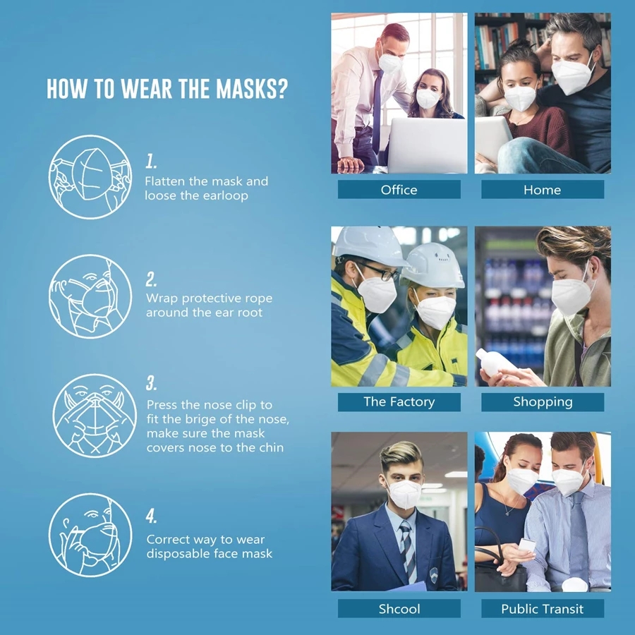 10-200 buah masker wajah masca - Disposable Surgical Mask ulasan dan harga