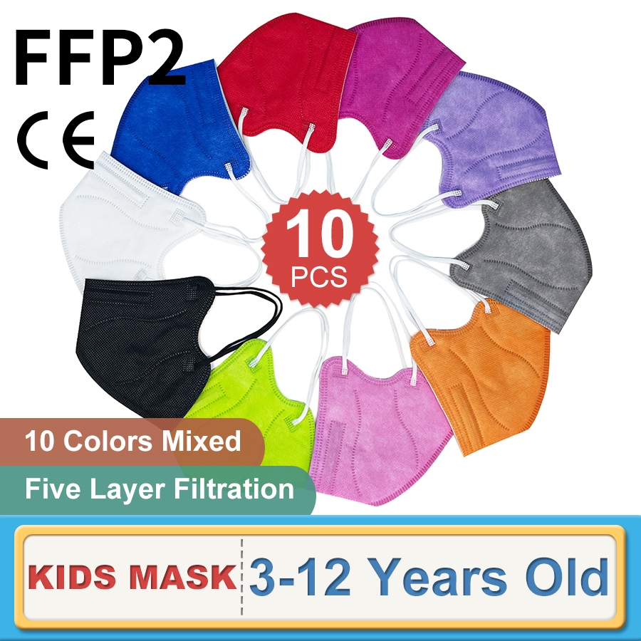 Masker Wajah FFP2 anak-anak, 1 - Kids Face Mask ulasan dan harga