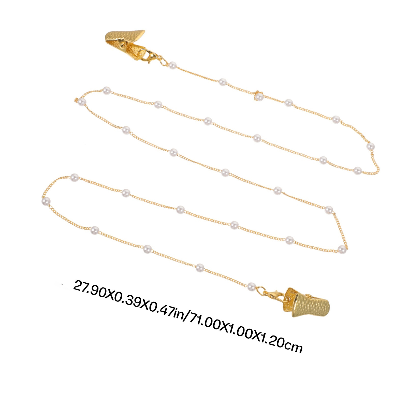 Rantai Kacamata Logam Anti Kar - Mask Chain Holder ulasan dan harga