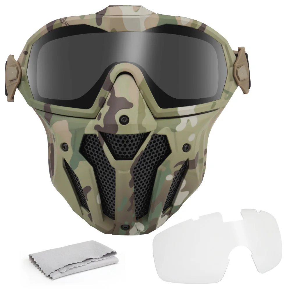 Masker Wajah Paintball Airsoft - Anti Pollution Mask ulasan dan harga