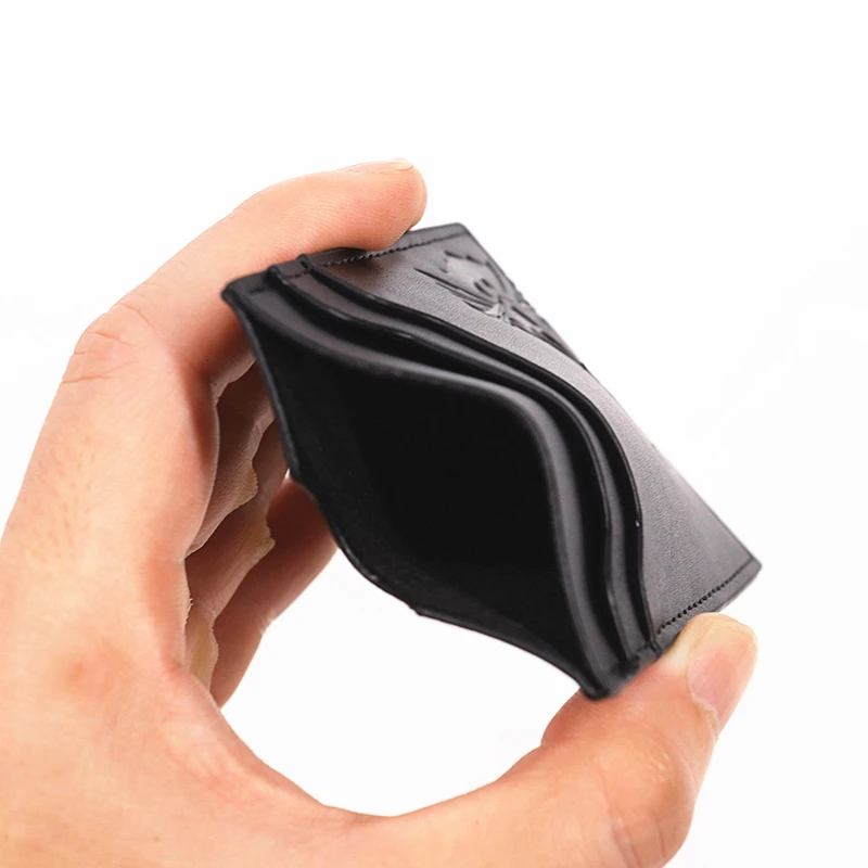 Dompet ID Kulit Pria Tipis, Te - Face Mask Storage Box ulasan dan harga