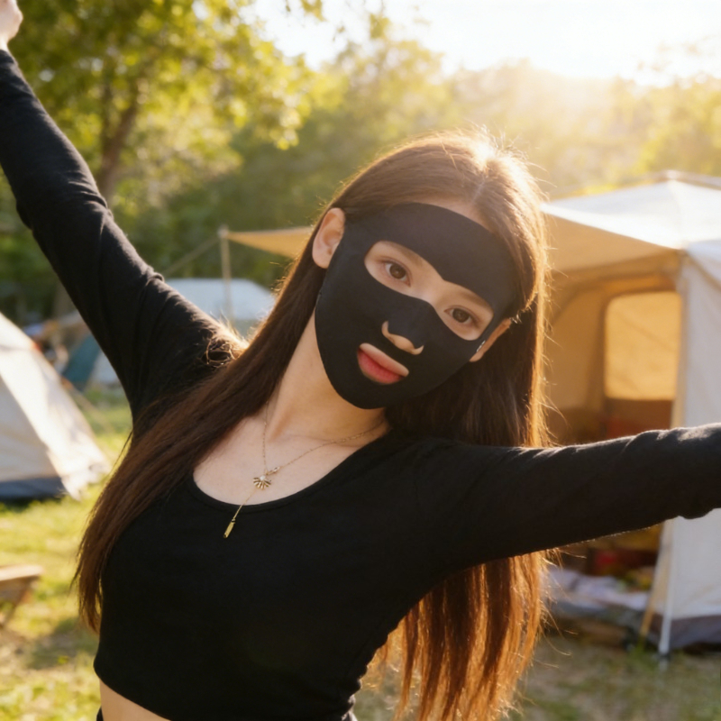 Masker Tabir Surya Wajah Penuh - Sports Mask Breathable ulasan dan harga