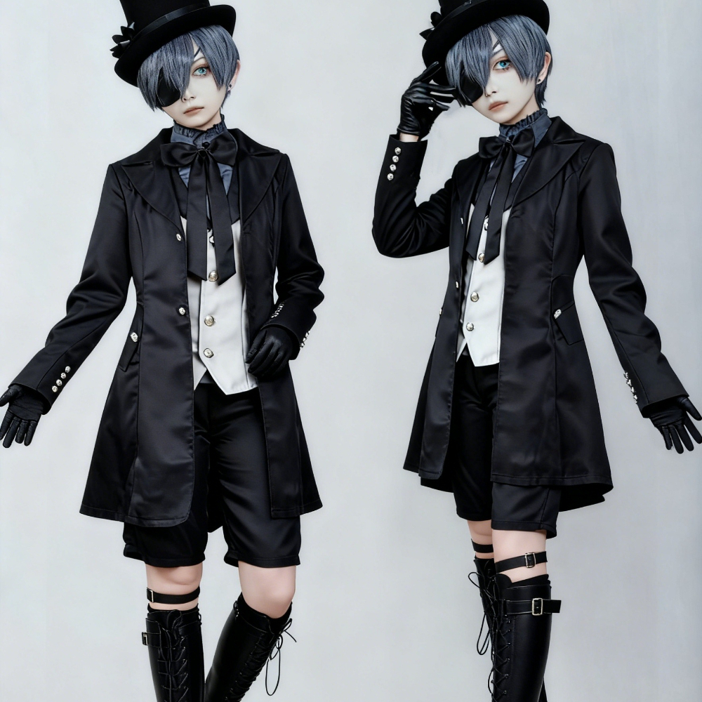 Kostum Cosplay Anime Jepang Bl - Black Face Mask Pack ulasan dan harga