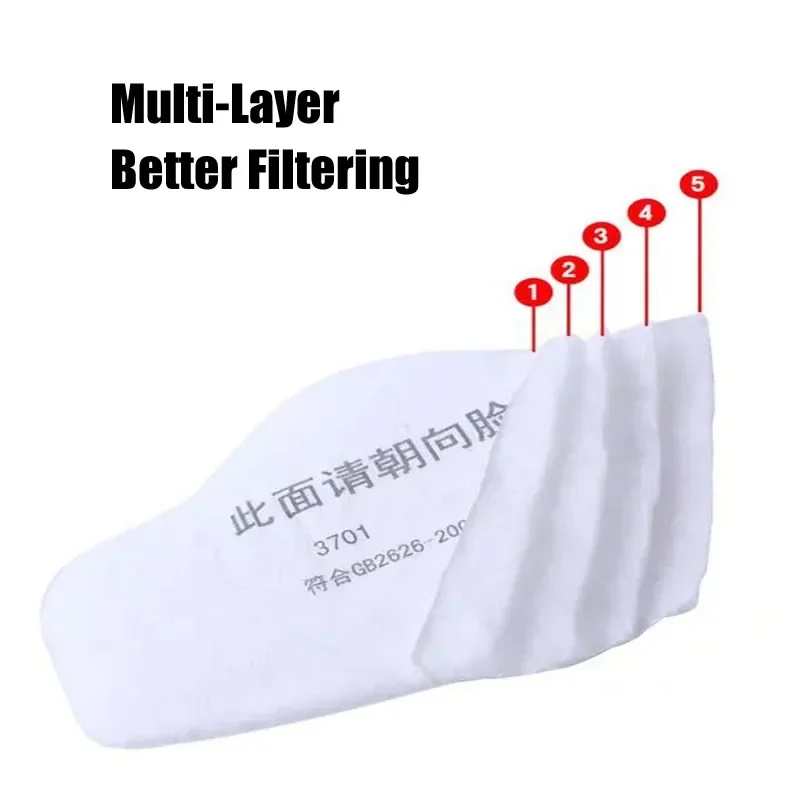 3701 partikel Filter katun unt - Dust Mask Construction ulasan dan harga