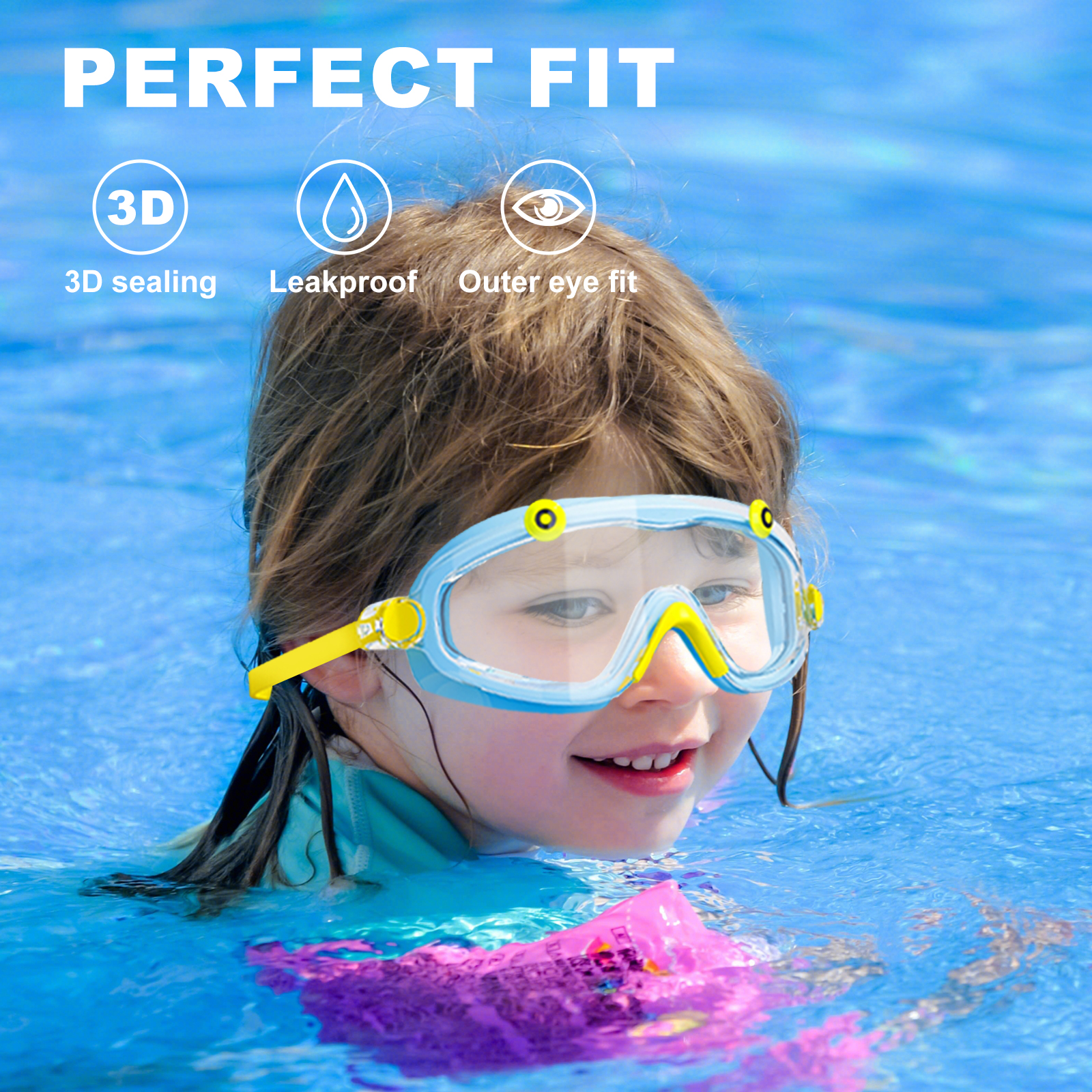 Kacamata Renang Anak Laki-laki - Silicone Mask Bracket ulasan dan harga