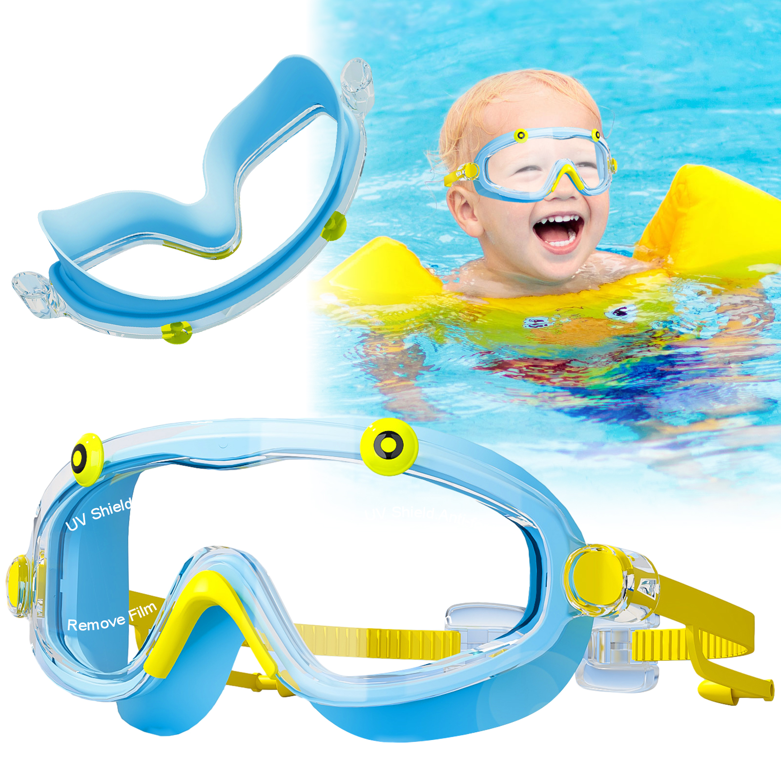 Kacamata Renang Anak Laki-laki - Silicone Mask Bracket ulasan dan harga