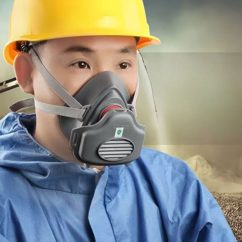 Masker Karet Pengaman Kerja Ru - Respirator Half Face ulasan dan harga