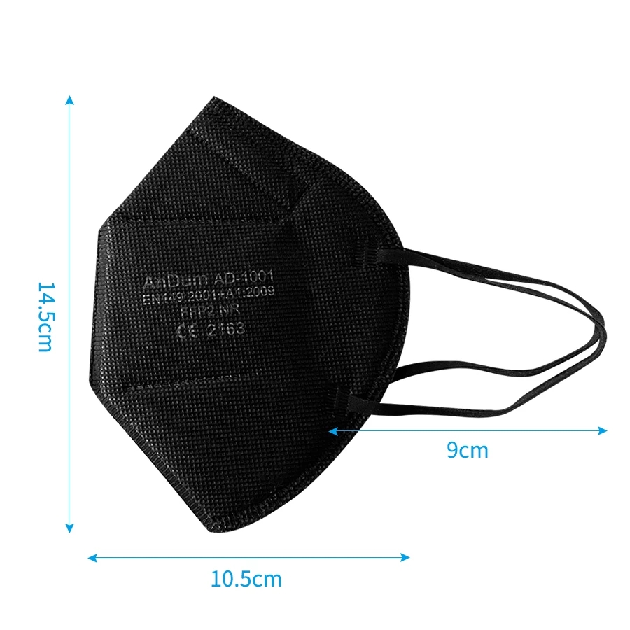 5 Buah Masker FFP2 Masker Sete - Respirator Half Face ulasan dan harga