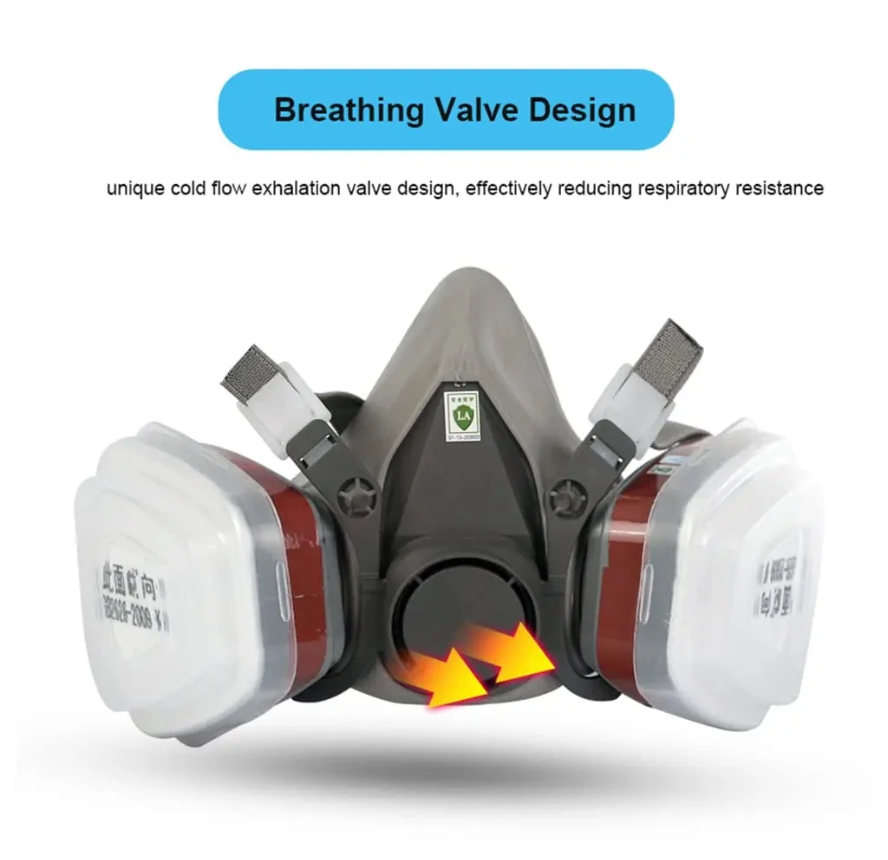 Respirator Debu 6200 Set Maske - Face Mask Storage Box ulasan dan harga