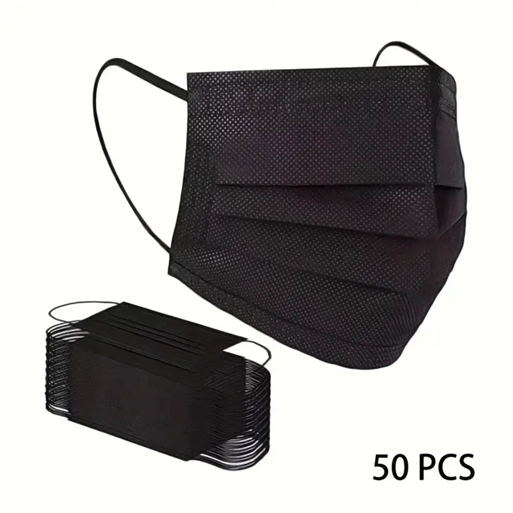50-200 Buah Masker Wajah Sekal - Black Face Mask Pack ulasan dan harga