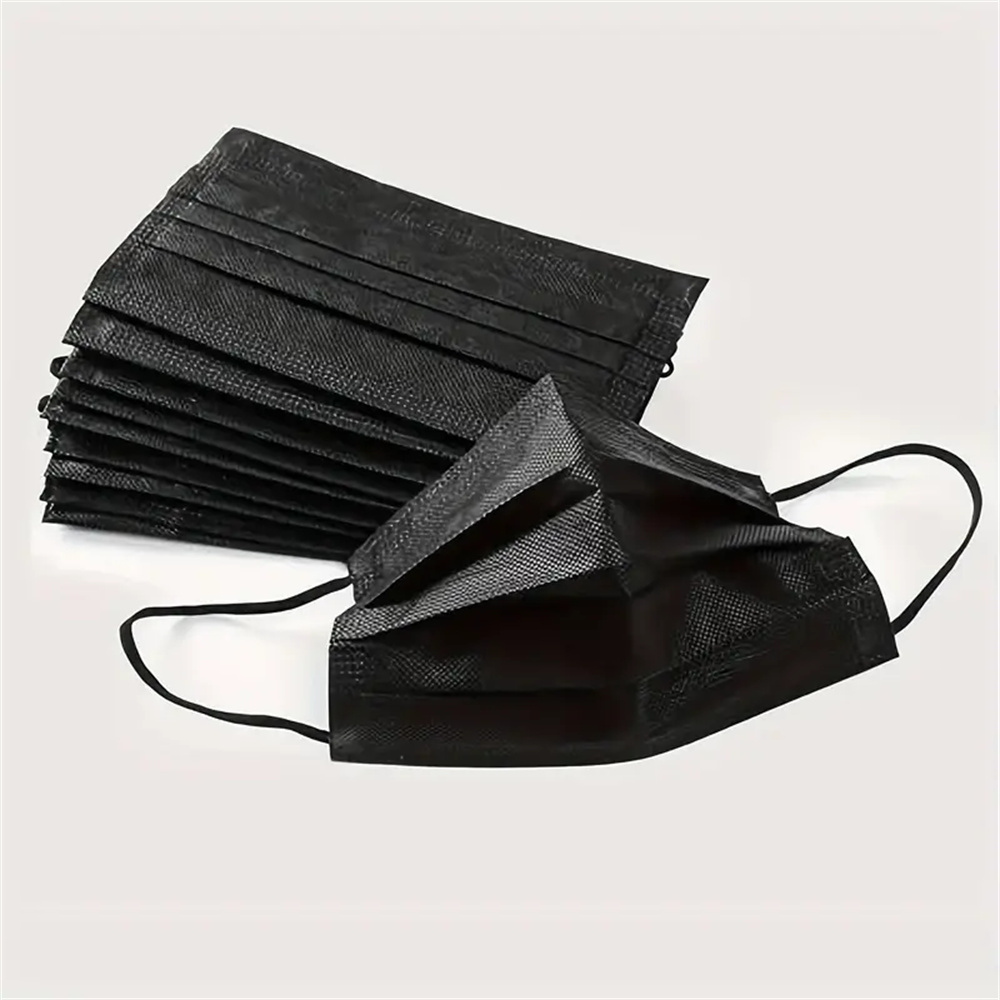50-200 Buah Masker Wajah Sekal - Black Face Mask Pack ulasan dan harga