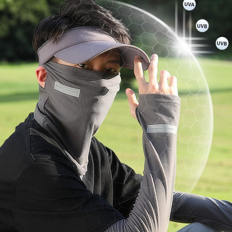 Sarung tangan pelindung UV mat - Sports Mask Breathable ulasan dan harga