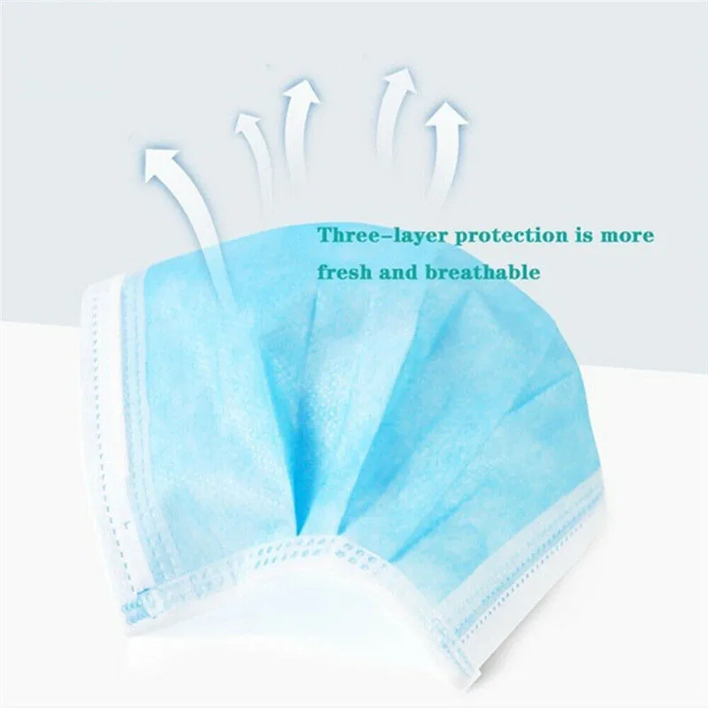 Masker Wajah Sekali Pakai 3 La - Disposable Mask Blue ulasan dan harga