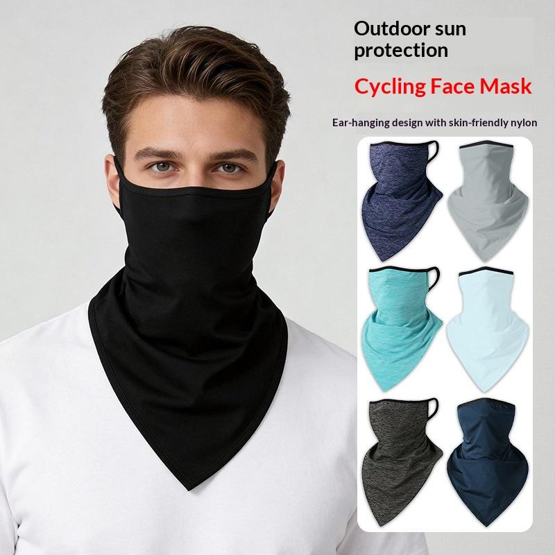 Masker Wajah Penuh Bahan Sutra - Sports Mask Breathable ulasan dan harga